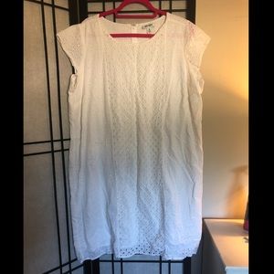 Old Navy White Eyelet Dress